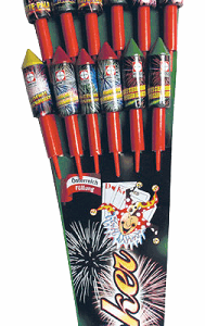 Joker 12 teiliges Raketensortiment