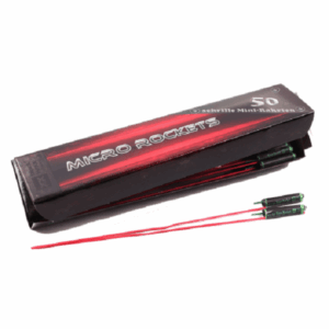 Micro Rockets mit Pfeiffaufstieg 50 Stück