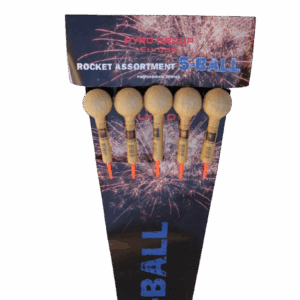 Rocket Assortment 5-Ball  Kugelraketensortiment